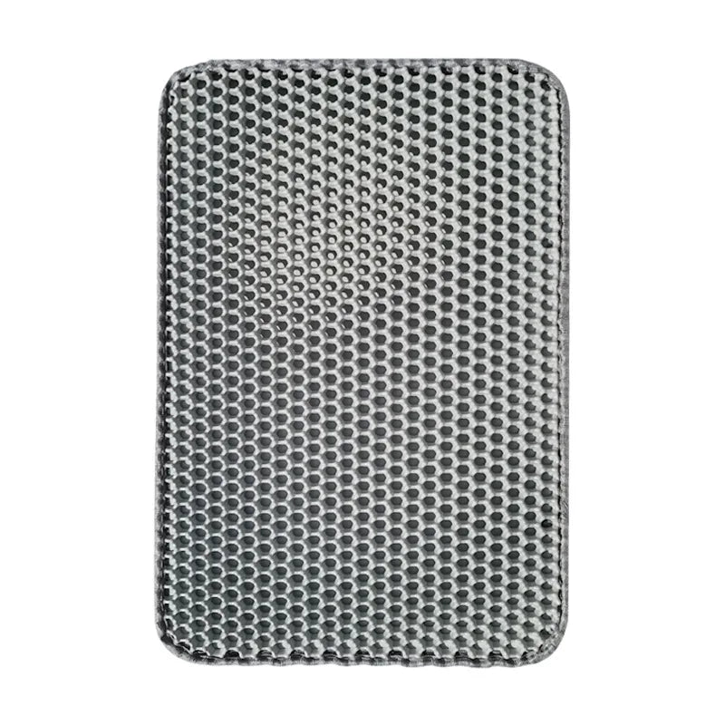 Cat Litter Mat Waterproof Double Layer Pet Litter Box Mat Pet Toilet Cat Mat Nonslip Sand Cat Washable Mat Pet Clean Supplies